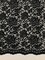 1 Yard Black Vintage Corded Lace Fabric for Dresses Gowns Diy Sewing Crafts 52/54” Width
